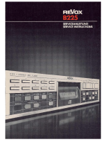 Revox B225-Service-Manual